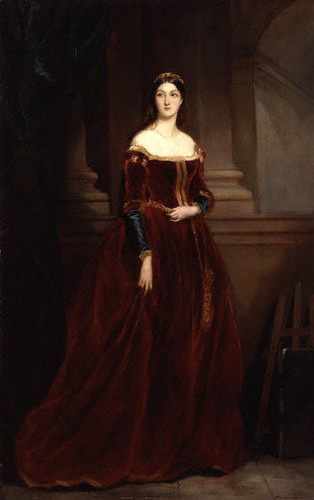 Louisa Anne nee Stuart Marchioness of Waterford 1859  	by Francis Grant 1803-1878 	National Portrait Gallery London NPG3176